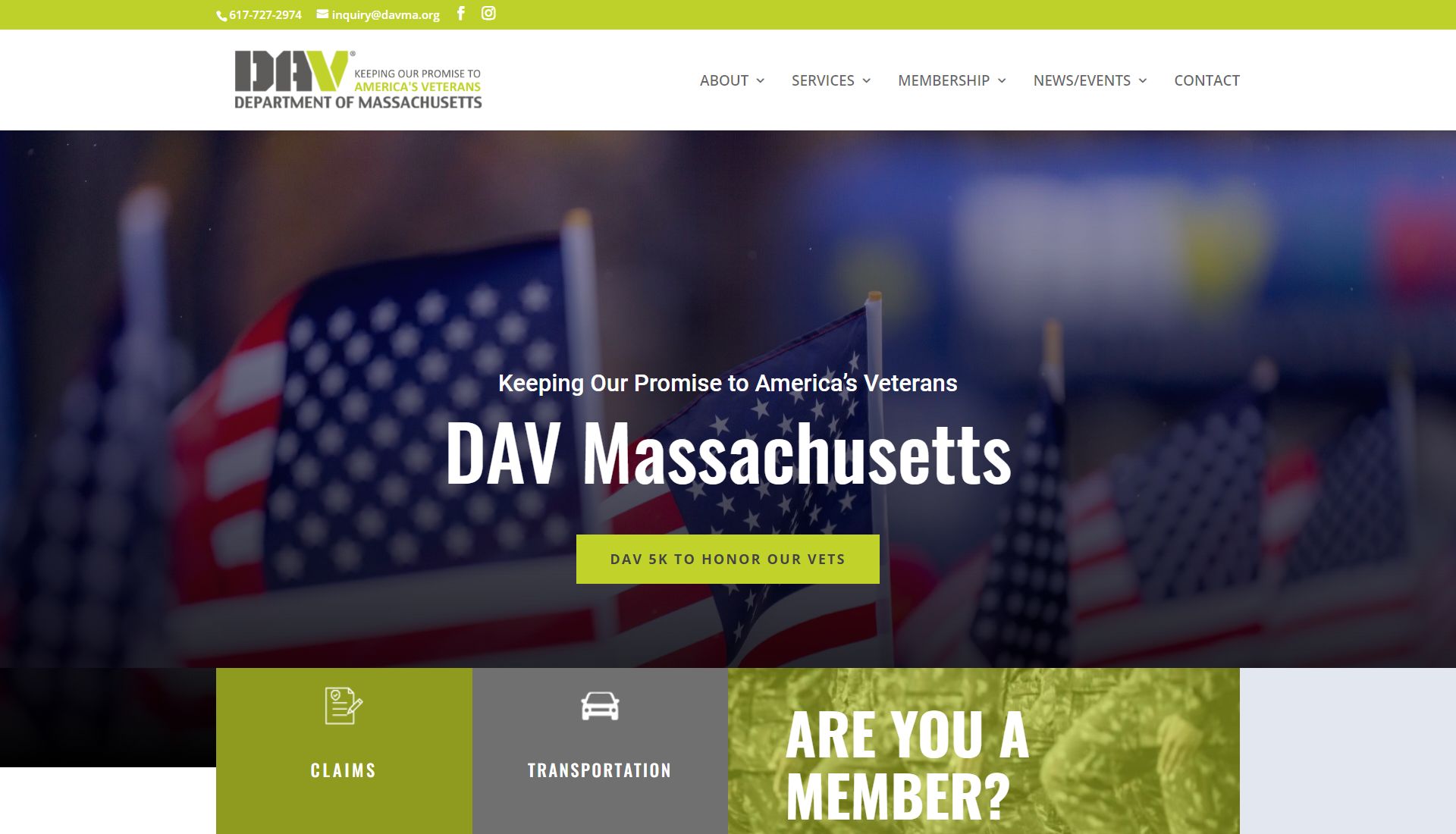 DAV Website