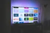 Connected TV screen.